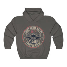 Load image into Gallery viewer, Fight From Above Fighter Pilot Unisex Heavy Blend™ Hooded Sweatshirt
