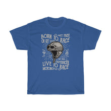 Load image into Gallery viewer, Born To Race Live To Race Unisex Heavy Cotton Tee
