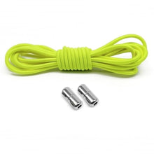 Load image into Gallery viewer, 1Pair Elastic No Tie Shoelaces Locking Round Shoe Laces Kids Adult Quick Shoe Laces Metal Capsule Shoe Laces Strings
