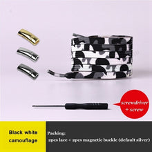 Load image into Gallery viewer, New Magnetic Shoelaces Elastic No Tie Shoe laces Flat Locking Shoelace Kids Adult Sneakers Lazy Laces One Size Fits All Shoes
