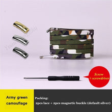 Load image into Gallery viewer, New Magnetic Shoelaces Elastic No Tie Shoe laces Flat Locking Shoelace Kids Adult Sneakers Lazy Laces One Size Fits All Shoes
