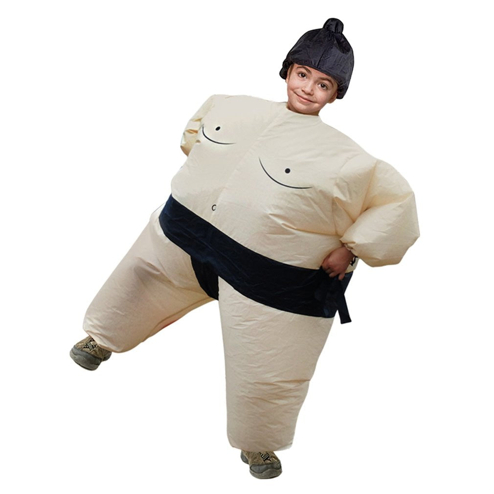 Inflatable Sumo Costume Suits Wrestler Halloween Costume for Adult/Children Fat Man Sumo Party Cosplay BlowupCostume şişme cloth