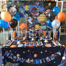 Load image into Gallery viewer, Outer Space Galaxy Party Decor Disposable Tableware Set Solar Planet Party Paper Cup/Napkin/Plates Kids Happy Birthday Gifts
