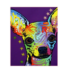 Load image into Gallery viewer, SDOYUNO 40x50cm Pop Style Frameless DIY Painting By Numbers Colorful Dog Pictures By Numbers On Canvas Animals Home Decoration
