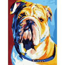 Load image into Gallery viewer, SDOYUNO 40x50cm Pop Style Frameless DIY Painting By Numbers Colorful Dog Pictures By Numbers On Canvas Animals Home Decoration
