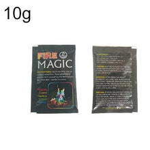 Load image into Gallery viewer, Fire Powder Magic Trick Coloured Rainbow Flames Bonfire Fireplace Pit Patio Toy magic fire colorful flames powder bonfire
