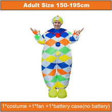 Load image into Gallery viewer, Inflatable Costumes Dinosaur Flamingo Horse Cosplay Halloween Costume Duck Cock Festival Mascot Party Role Play Disfraz Adult
