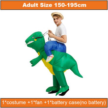 Load image into Gallery viewer, Inflatable Costumes Dinosaur Flamingo Horse Cosplay Halloween Costume Duck Cock Festival Mascot Party Role Play Disfraz Adult
