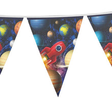 Load image into Gallery viewer, New Space Planet party Plate Napkins cups Tableware stars party for Astronaut Happy Birthday Party Supplies Universe Decorations
