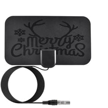 Load image into Gallery viewer, hengshanlao HDTV Antenna TV Receiver Indoor 800 miles 4k digital Antenna Mini satellite Receiver dish DVB-T2 Christmas Aerial
