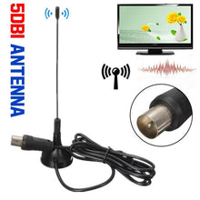 Load image into Gallery viewer, hengshanlao HDTV Antenna TV Receiver Indoor 800 miles 4k digital Antenna Mini satellite Receiver dish DVB-T2 Christmas Aerial
