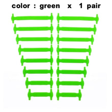 Load image into Gallery viewer, 16Pcs/Set Silicone Elastic Shoelaces Elastic Shoe Laces Special No Tie Shoelace for Men Women Lacing Rubber Zapatillas 13 Colors
