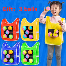 Load image into Gallery viewer, Kids Outdoor Sport Game Props Vest Sticky Jersey Vest Game Vest Waistcoat With Sticky Ball Throwing Toys For Children Sports Toy
