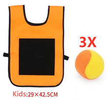 Load image into Gallery viewer, Kids Outdoor Sport Game Props Vest Sticky Jersey Vest Game Vest Waistcoat With Sticky Ball Throwing Toys For Children Sports Toy
