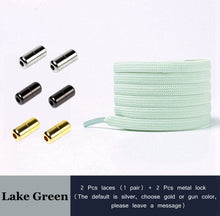 Load image into Gallery viewer, New No Tie Shoe laces Elastic Shoelaces Metal Lock Creative Kids Adult Sneakers Flat Shoelace Fast Safety Lazy Laces Unisex
