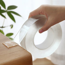 Load image into Gallery viewer, 1/2/3/5M Nano Tracsless Tape Double Sided Tape Transparent No Trace Reusable Waterproof Adhesive Tape Cleanable Home gekkotape
