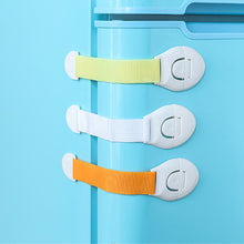 Load image into Gallery viewer, 10Pcs/Lot Child Lock Protection Of Children Locking Doors For Children&#39;s Safety Kids Safety Plastic Protection Safety Lock
