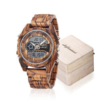 Load image into Gallery viewer, Shifenmei Watches Men Fashion Watch 2020 Wood Watch Brand Luxury Chronograph Sport Watches Wooden Wristwatch Male zegarek damski
