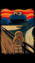Load image into Gallery viewer, The Scream Famous Paintings Fat Cat Art Canvas Painting Posters and Prints Wall Art Pictures for Living Room Decor Cuadros

