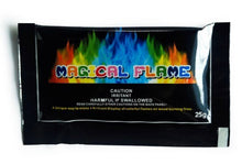 Load image into Gallery viewer, 10g/15g/25g Magic Fire Colorful Flames Powder Bonfire Sachets Pyrotechnics Magic Trick Outdoor Camping Hiking Survival Tools
