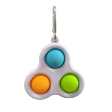 Load image into Gallery viewer, Mini Push Pops Bubble Sensory Toy Keychain Autism Squishy Adult Stress Reliever Toy for Children Relief Funny Pop-it Fidget Toys
