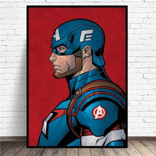 Load image into Gallery viewer, Marvel Superheroes Poster Print Avengers Comics Canvas Painting  Picture Art Wall Modern Kid&#39;s Bedroom Living Room Decor Mural
