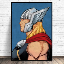 Load image into Gallery viewer, Marvel Superheroes Poster Print Avengers Comics Canvas Painting  Picture Art Wall Modern Kid&#39;s Bedroom Living Room Decor Mural
