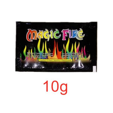 Load image into Gallery viewer, WolFAce Magic Fire Colorful Flames Powder Bonfire Sachets Pyrotechnics Magic Trick Outdoor Camping Hiking Survival Tools New
