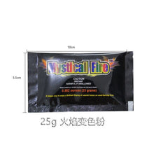 Load image into Gallery viewer, WolFAce Magic Fire Colorful Flames Powder Bonfire Sachets Pyrotechnics Magic Trick Outdoor Camping Hiking Survival Tools New
