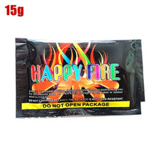 Load image into Gallery viewer, 1Pc Magical Flames Mystical Fire Colorful Flames Powder Bonfire Sachets Pyrotechnics Magic Trick Outdoor Camping Survival Tools
