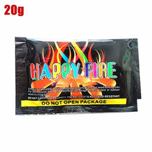 Load image into Gallery viewer, 1Pc Magical Flames Mystical Fire Colorful Flames Powder Bonfire Sachets Pyrotechnics Magic Trick Outdoor Camping Survival Tools
