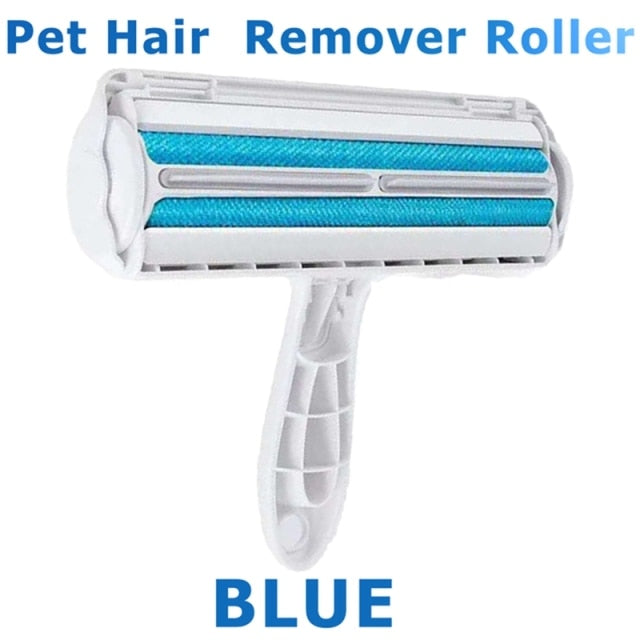 Duble Use Pet Hair Remover Lint Roller Brush 2 Way Dog Cat Comb Tools Convenient Cleaning Brushes Base Sofa Clothes Dropshipping
